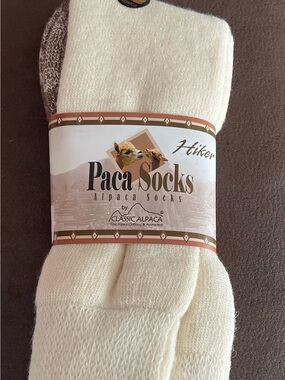 Paca Socks Hiker Alpaca Socks unisex size medium
